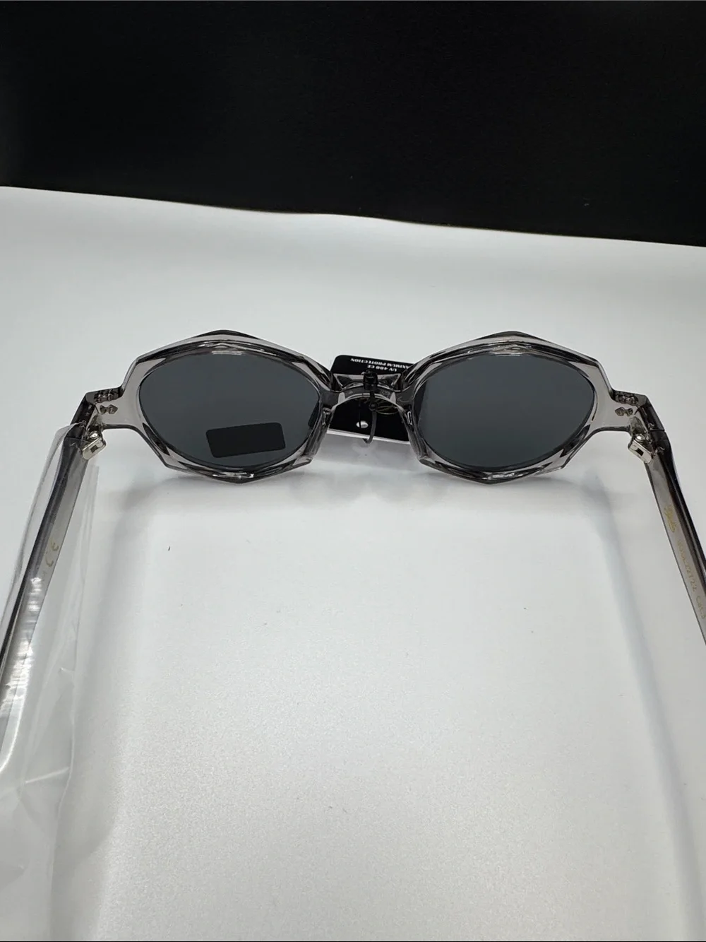 Giselle Grey Oval Women's Sunglasses